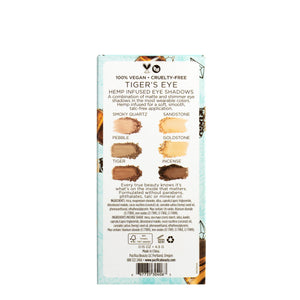 Pacifica Tiger's Eye Hemp Infused Eye Shadow Palette