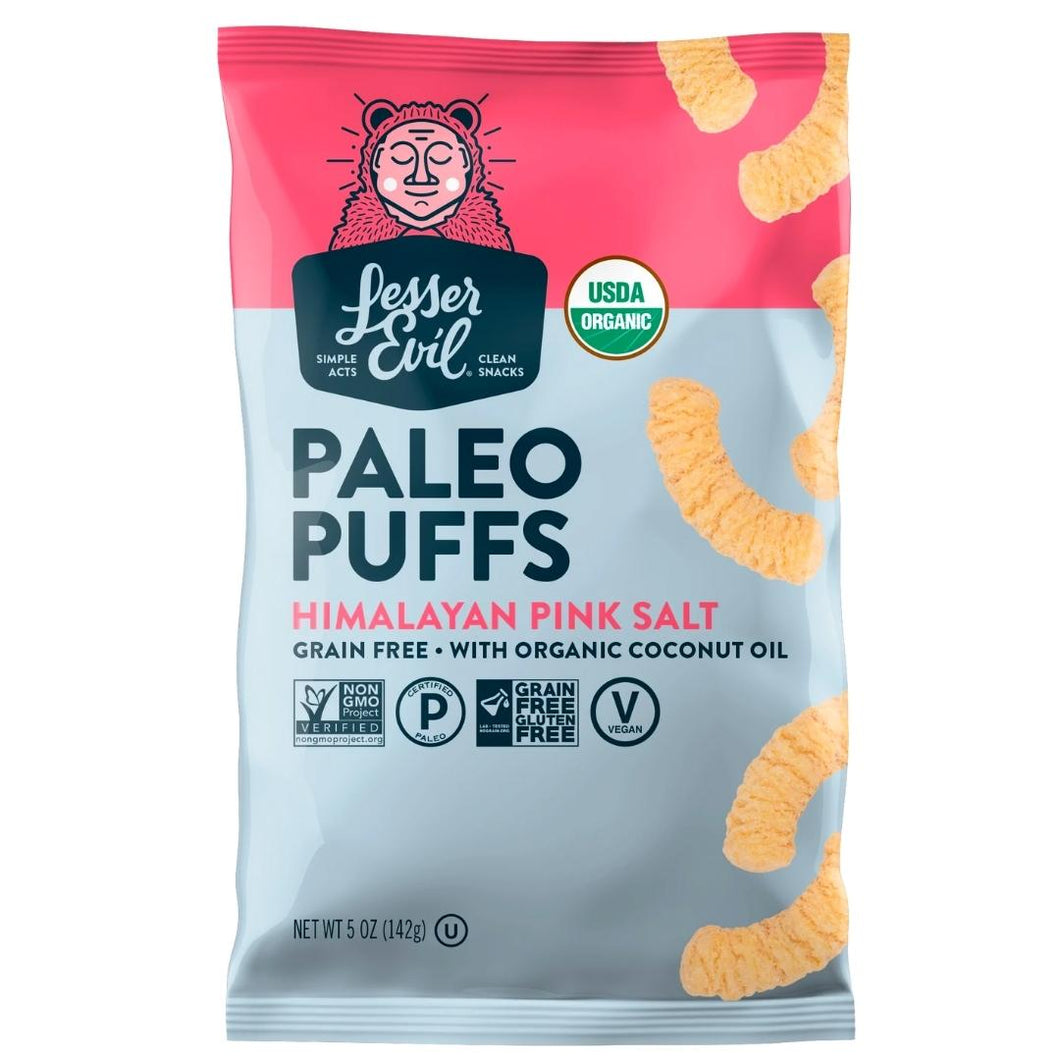 Lesser Evil Paleo Puffs Himalayan Salt 142g