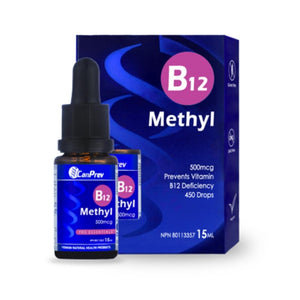 CanPrev Methyl B12 Drops 500mcg
