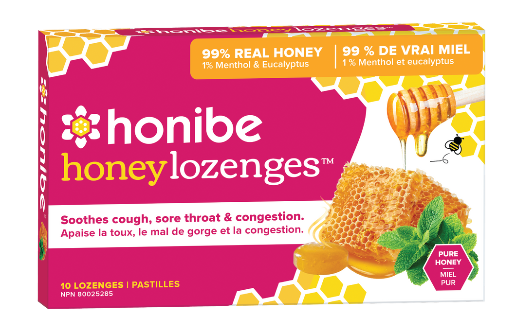 Honibe Pure Honey Lozenges 10pc