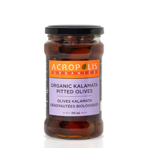 Acropolis Org Pitted Kalamata Olives 315ml