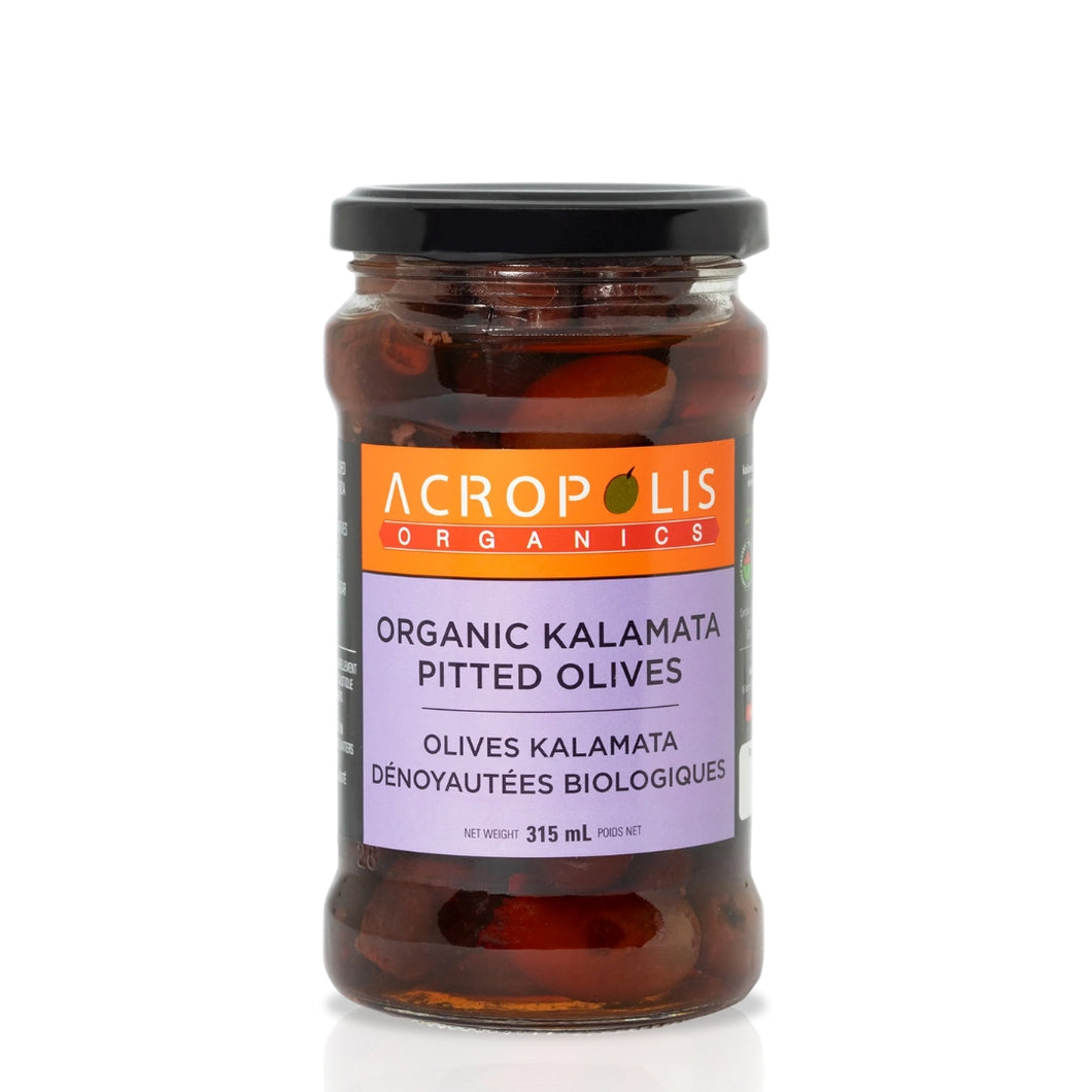 Acropolis Org Pitted Kalamata Olives 315ml