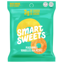 Load image into Gallery viewer, Smart Sweets Peach Rings 50g
