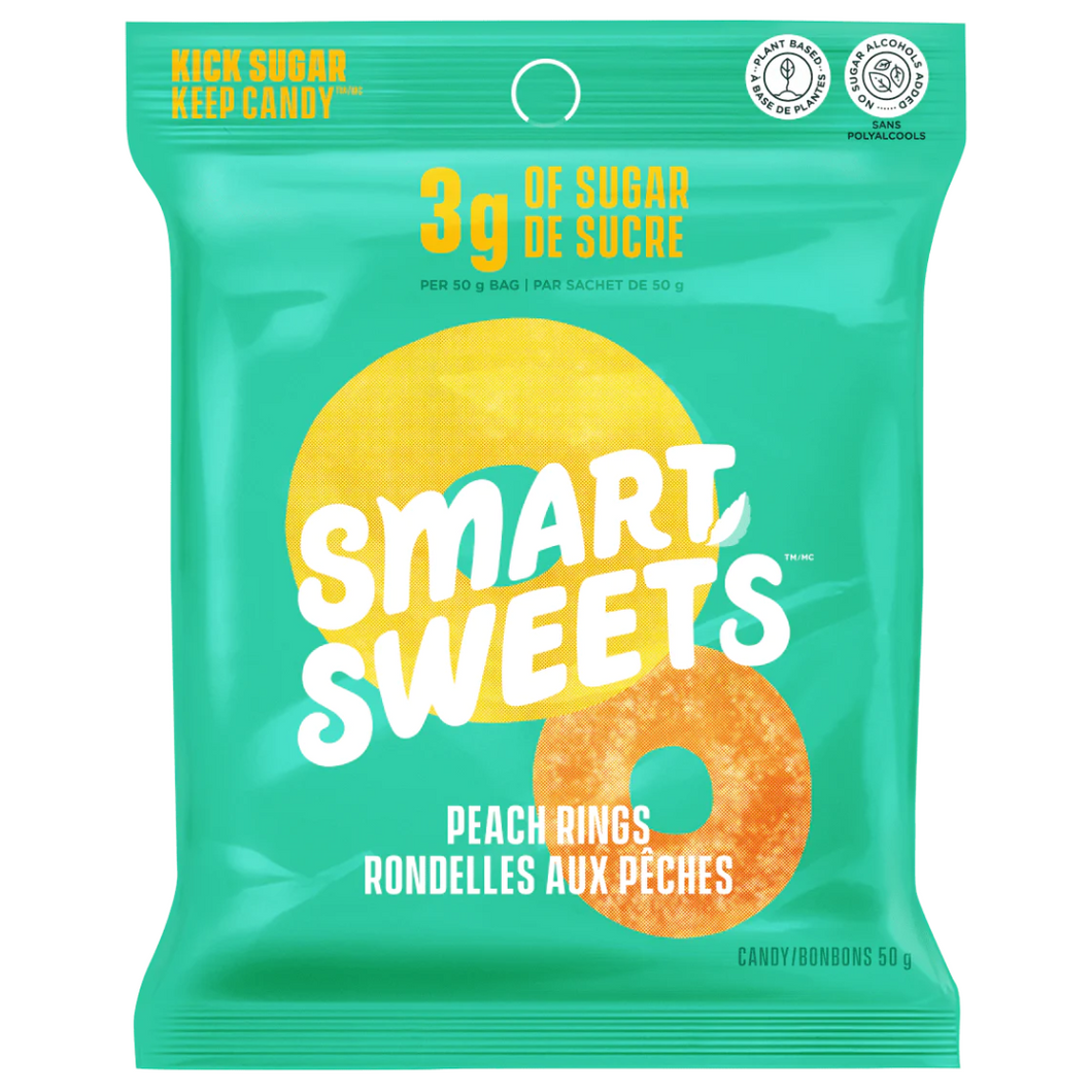 Smart Sweets Peach Rings 50g