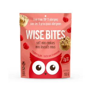 Wise Bites Soft Mini Cookies Raspberry 150g