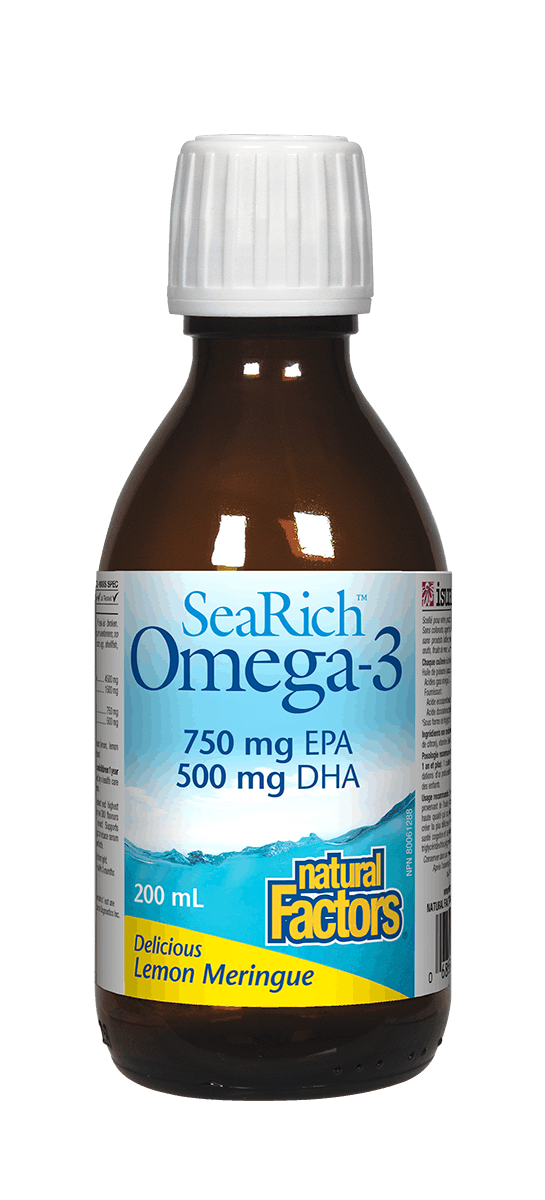 SeaRich Omega-3 Lemon 200ml