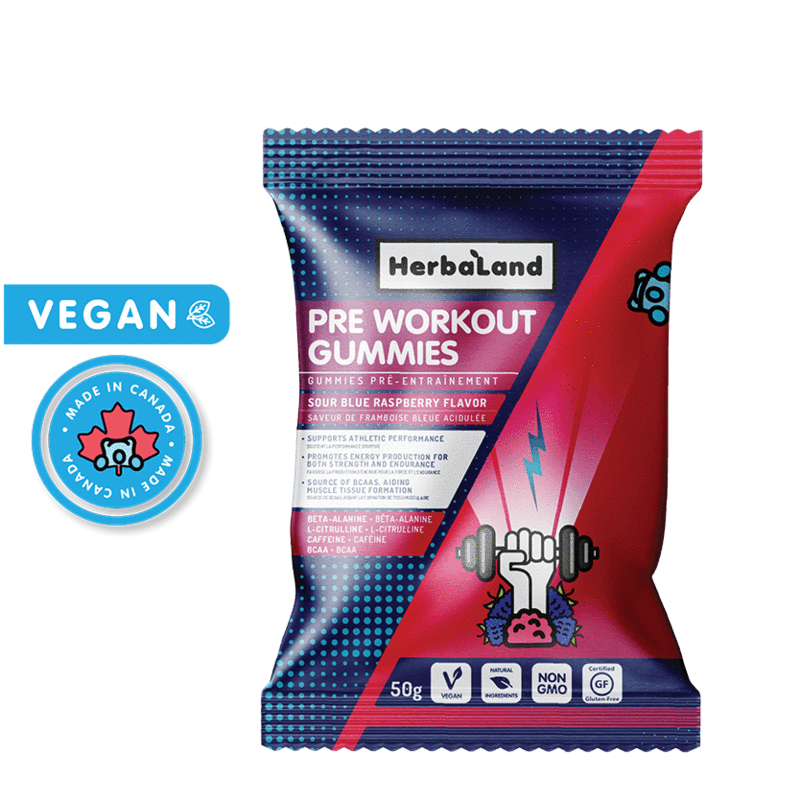 Herbaland Pre Workout Gummies 50g
