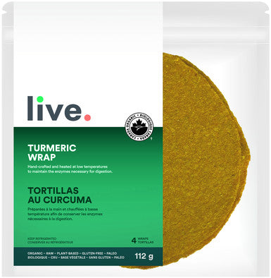 Live Organic Turmeric Wrap