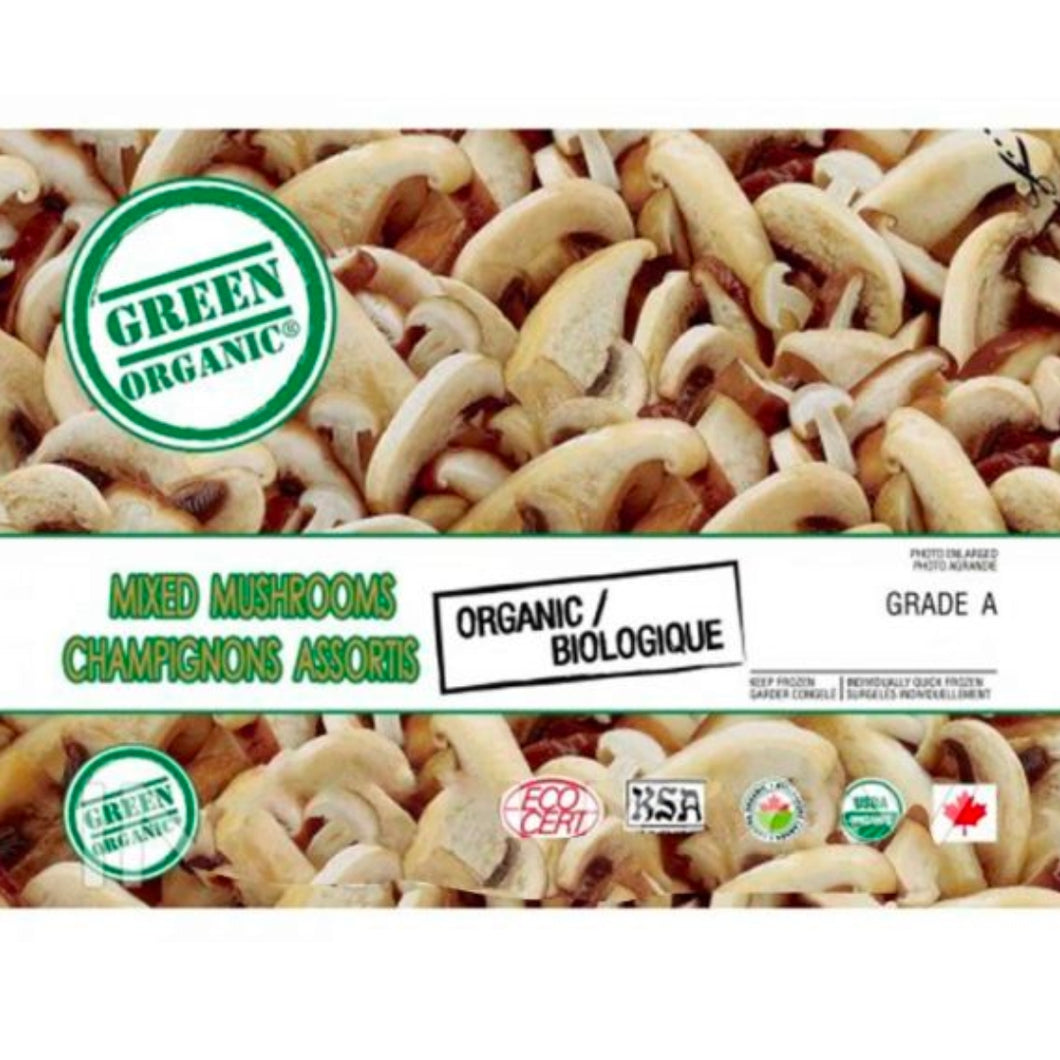 Green Organic Organic Frozen Mixed Mushrooms 300g