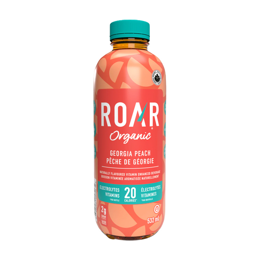 Roar Organic Hydration Drink Georgia Peach 532ml