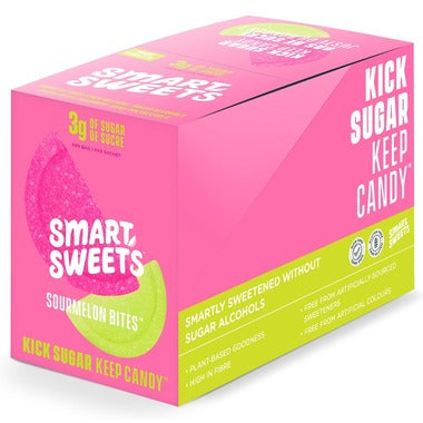 Smart Sweets Sourmelon Bites 50g 12 Pack