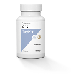 Trophic Zinc 30mg 60 Vegetarian Capsules