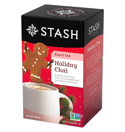 Stash Christmas Holiday Chai 18 Count