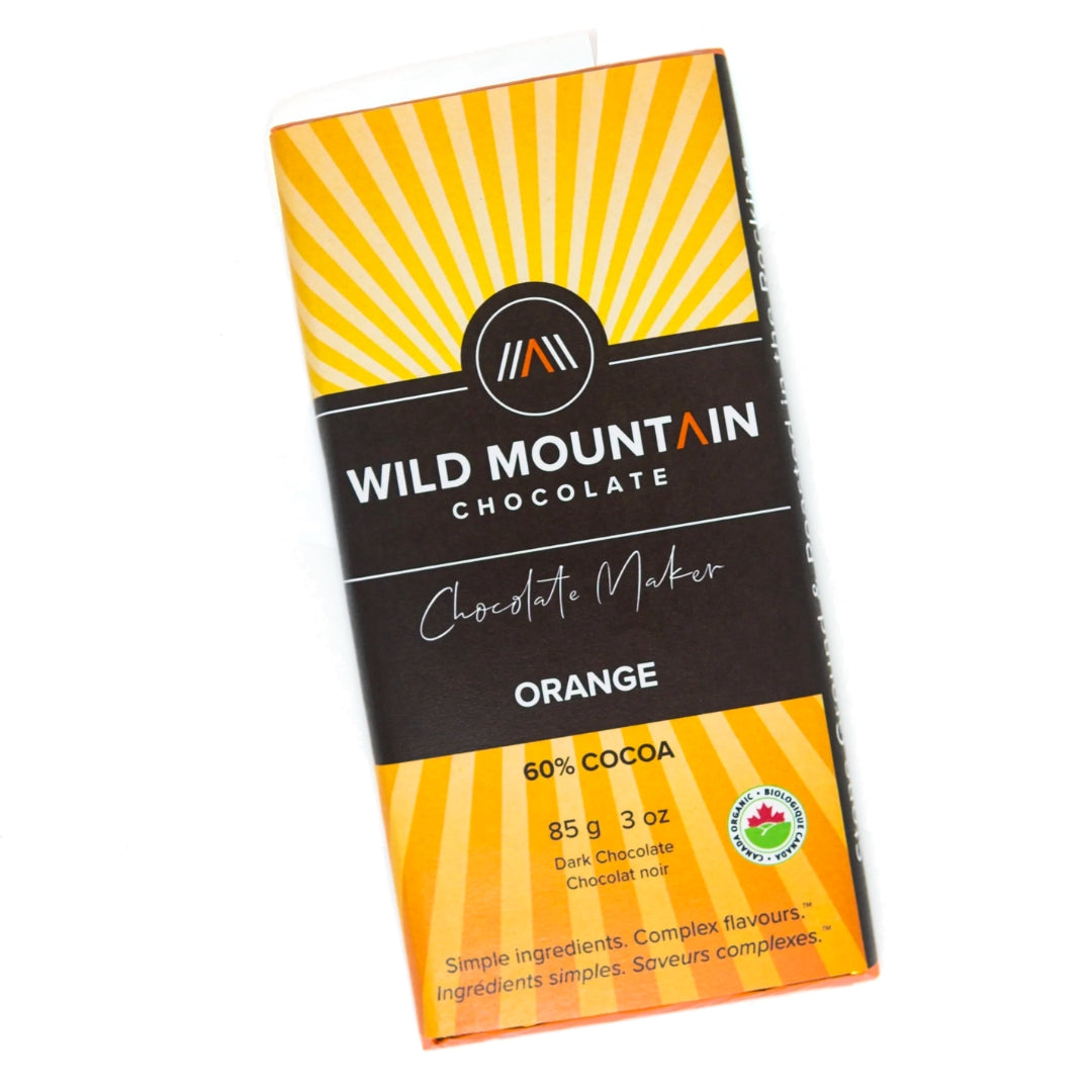Wild Mountain Orange Dark Chocolate 60% 85g