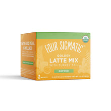 Load image into Gallery viewer, Four Sigmatic Happy Gut Golden Latte with Turkey Tail 10 Sachets
