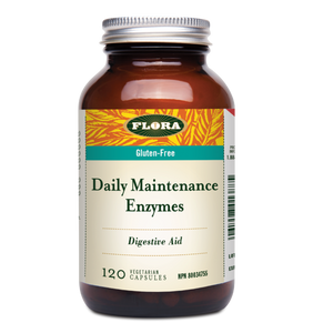 Flora Daily Maintenance Enzyme 120 veg capsules