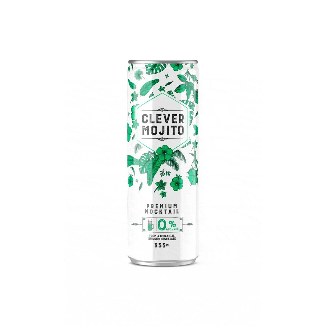 Clever Mocktail Non Alcoholic Mojito 355ml