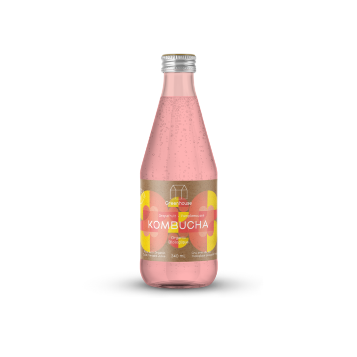 Greenhouse Grapefruit Kombucha 340ml