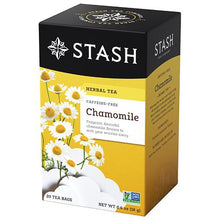 Load image into Gallery viewer, Stash Chamomile Herbal Tea (Caffeine Free) 20 Bags
