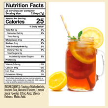 Load image into Gallery viewer, Castle Kitchen Sugar Free Luscious Lemon Iced Tea 175g
