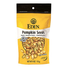 Load image into Gallery viewer, Eden Pumpkin Seeds Roasted &amp; Salted 113g

