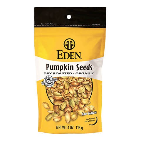 Eden Pumpkin Seeds Roasted & Salted 113g