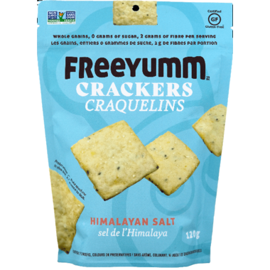 FreeYumm Himalayan Salt Crackers 120g