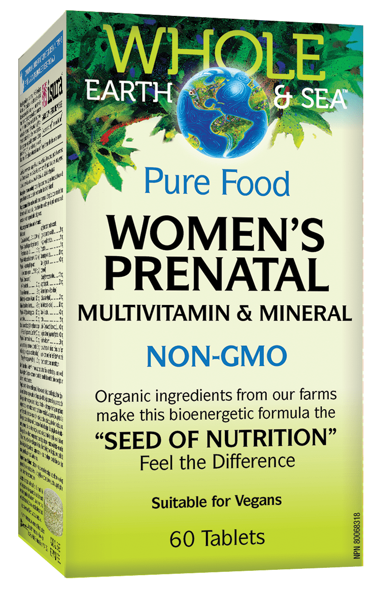 Whole Earth & Sea Prenatal Formula 60 Tablets