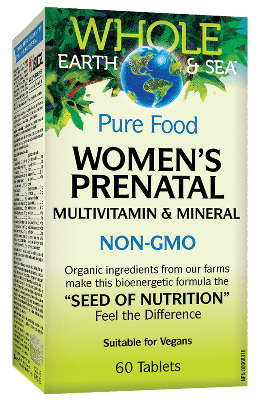 Whole Earth & Sea Prenatal Formula 60 Tablets