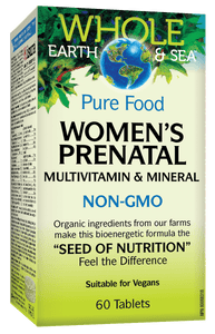Whole Earth & Sea Prenatal Formula 60 Tablets