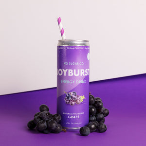 No Sugar Company Joyburst Energy Drink Grape 355ml
