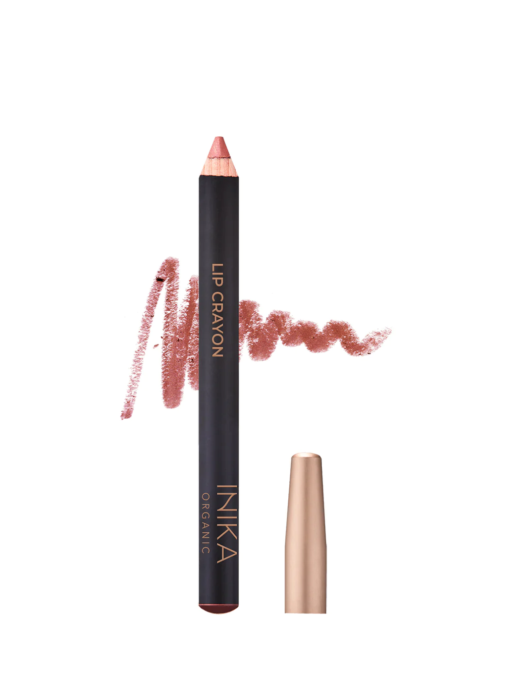 Inika Organic Lip Crayon Rose Nude 3g