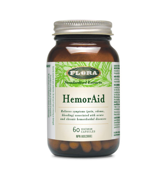 Flora HemorAid 60 Vegetarian Capsules