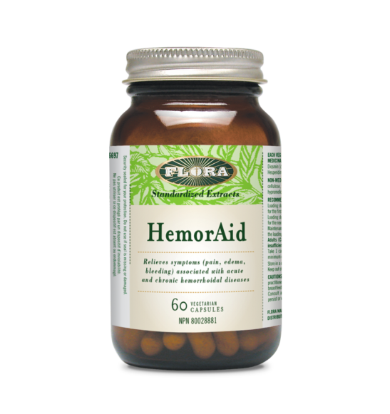 Flora HemorAid 60 Vegetarian Capsules