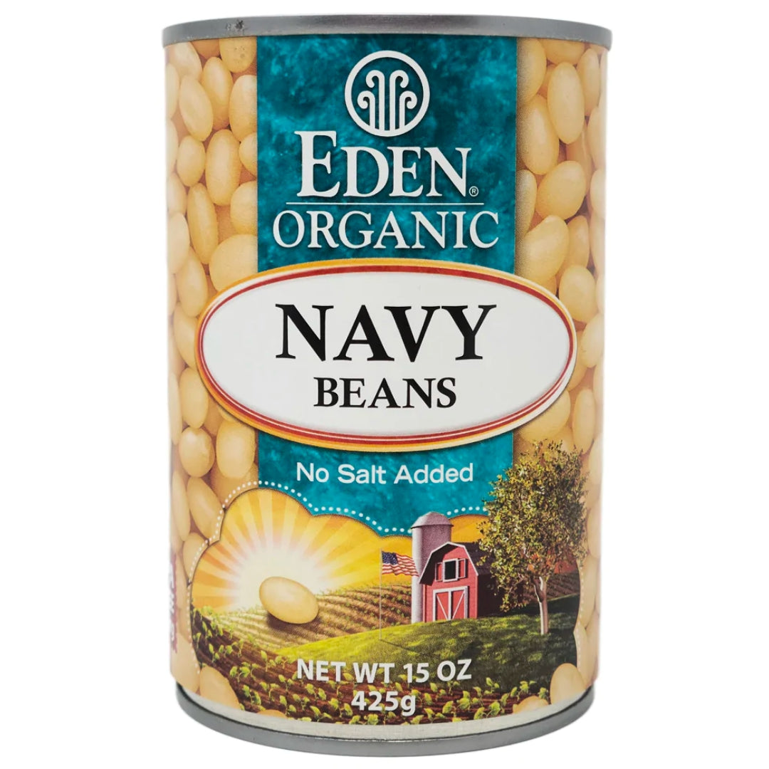 Eden Org Navy Beans 398ml