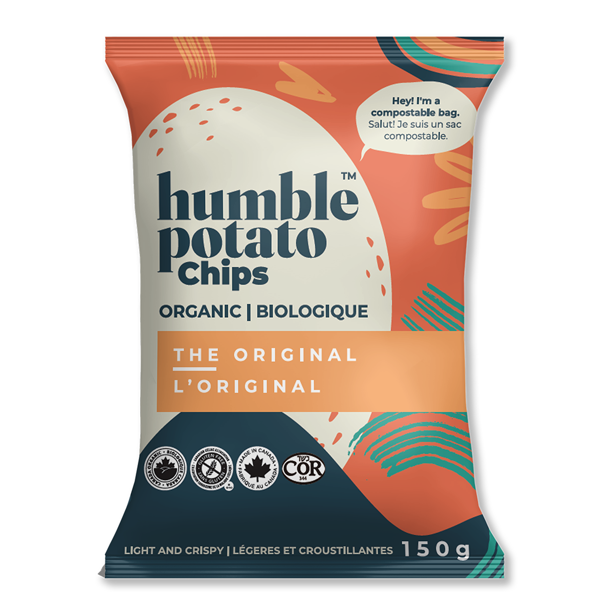 Humble Potato Chip Original Chips 150g The Root Cellar PEI