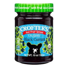 Load image into Gallery viewer, Crofter&#39;s Black Currant Just Fruit Spread 235ml
