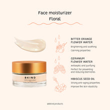Load image into Gallery viewer, BKIND Floral Face Moisturizer with Honeysuckle 45mL
