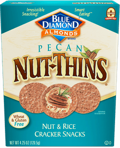 Blue Diamond Gluten Free Pecan Nut Thins 120g