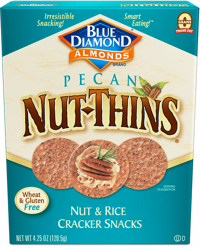Blue Diamond Gluten Free Pecan Nut Thins 120g