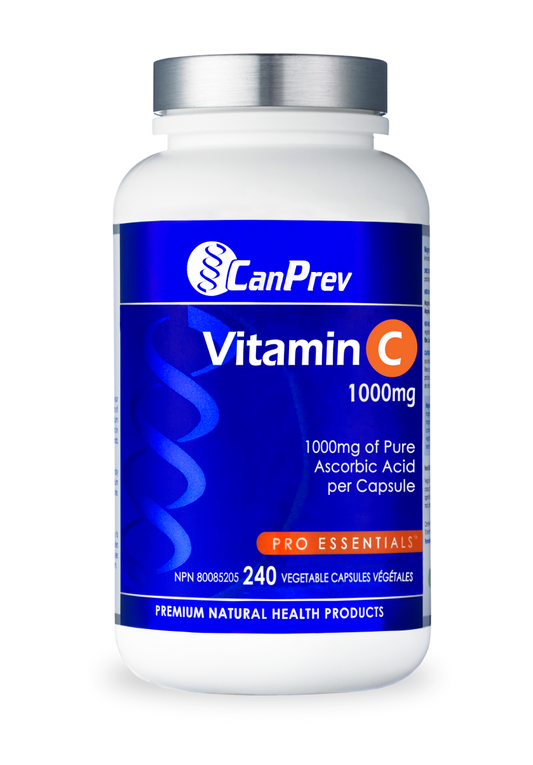 CanPrev Vitamin C 1000mg 240 Vegetarian Capsules