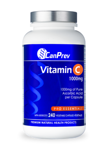 CanPrev Vitamin C 1000mg 240 Vegetarian Capsules