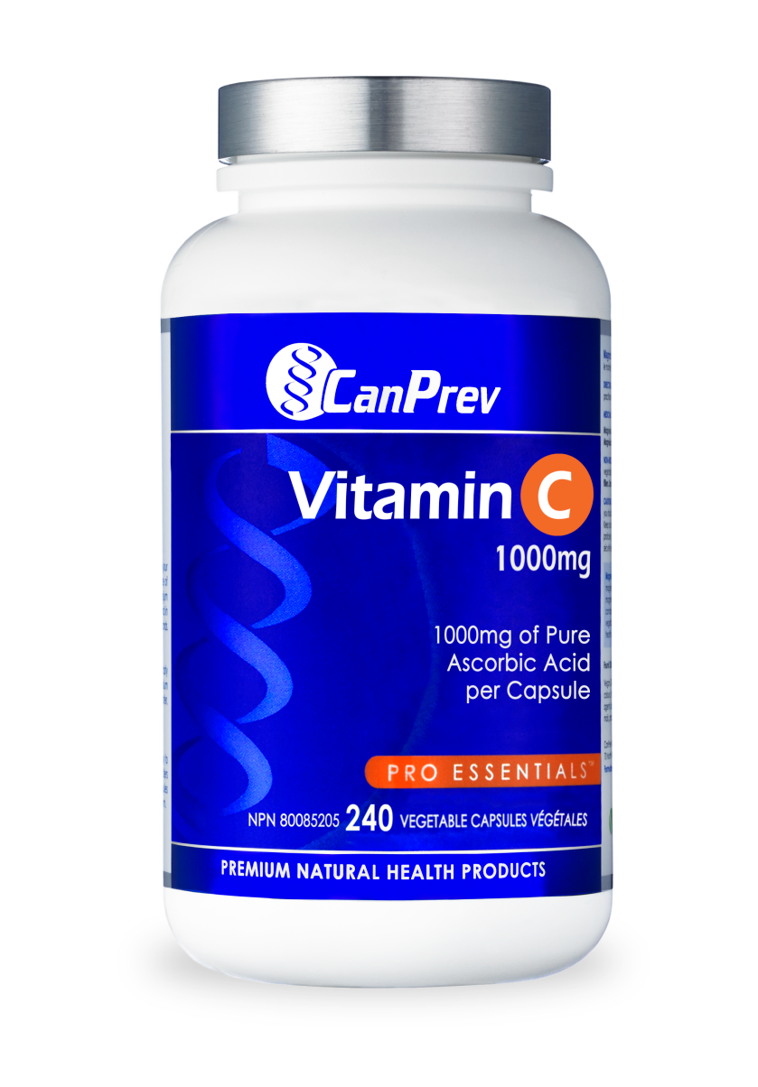 CanPrev Vitamin C 1000mg 240 Vegetarian Capsules