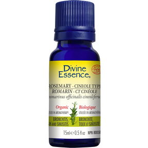 Divine Essence Rosemary Cineole Essential Oil 15ml